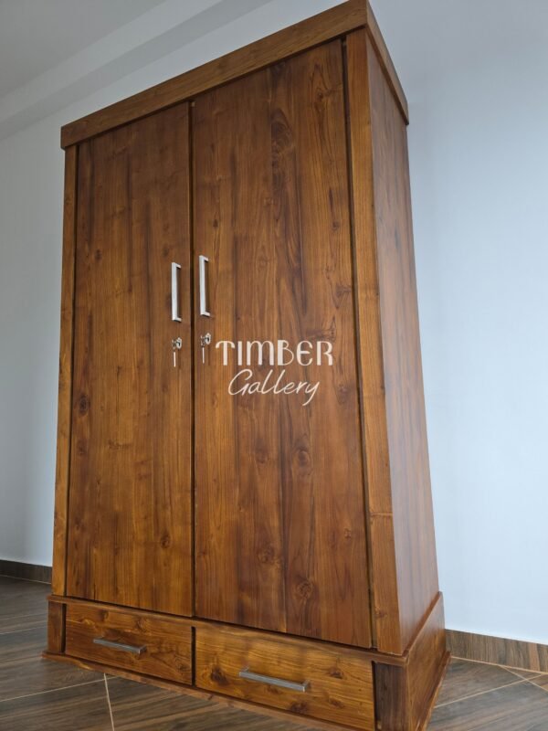 Teak 2 doors Wardrobe