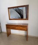 Teak console set