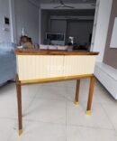 Teak console table