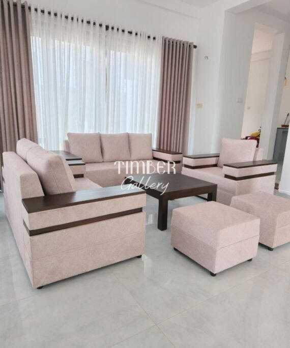 Designed Arm 3-2-1 sofa set
